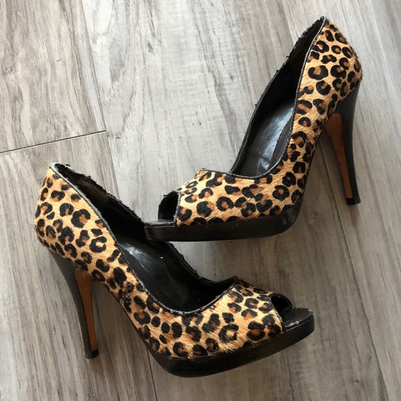 Aldo Leopard print heels - Picture 2 of 3